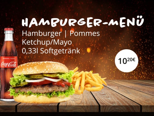 Hamburger Menü | Stephans Imbiss in Huchting